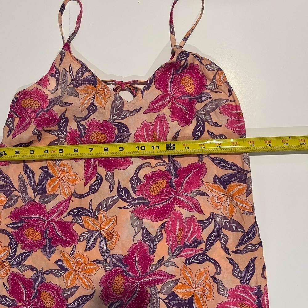 Old Navy Floral Maxi Dress - Pink and Purple - Picture 6 of 11